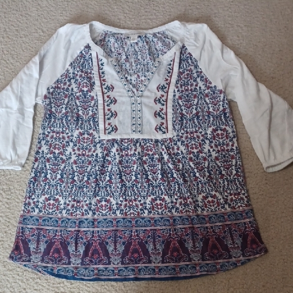 Vintage America Bohemian Blouse - Picture 1 of 15